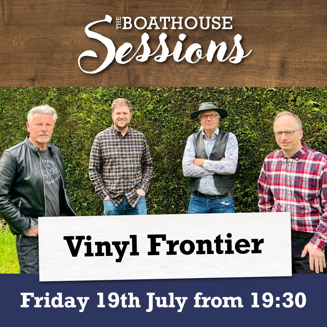 The Boathouse Plymouth Music from Vinyl Frontier Poster